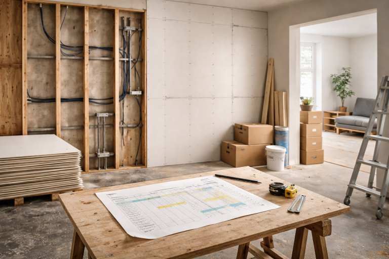 Hvordan du undgår tidskaos i din renovering med én simpel plan